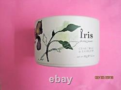CRABTREE EVELYN NEW IRIS DUSTING POWDER NEWEST SCENT +PUFF 3 oz FULL SIZE