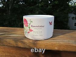 CRABTREE EVELYN NEW ROSEWATER DUSTING POWDER NEWEST SCENT +PUFF 3 oz FULL SIZE