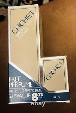 Cachet Prince Matchabell I Natural Spray Cologne & Perfume +dusting Powder