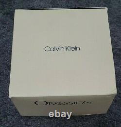 Calvin Klein Obsession Perfumed Body Powder 5oz Dusting Powder Boxed Sealed