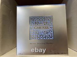 Carissa by Kenrose Perfumes Silver Dusting Powder & Puff 5 oz