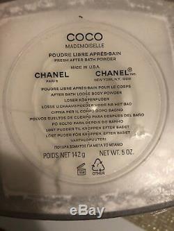 Chanel COCO MADEMOISELLE Fresh After Bath Body Dusting Powder 5oz 142g DEAL