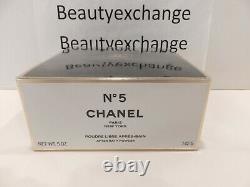 Chanel No 5 Perfume After Bath Body Dusting Powder 5 oz Sealed Box