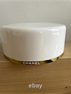 Chanel No. 5 Perfumed Bath Dusting Powder 8.0 ozs. Puff & Screen NO BOX Full