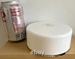 Chanel No. 5 Perfumed Bath Dusting Powder 8.0 ozs. Puff & Screen NO BOX Full