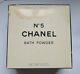 Chanel No5 Perfume Dusting Bath Body Powder 8 OZ Perfumed New Paper Seal No 5