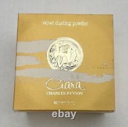 Charles Revson Ciara Scented Velvet Dusting Body Powder 6 oz with Puff Box