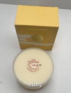 Charles Revson Ciara Scented Velvet Dusting Body Powder 6 oz with Puff Box