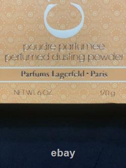 Chloé 6 Oz/ 170g Perfumed Dusting Powder New Unopened Boxparfums Lagerfeld Paris