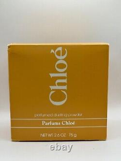 Chloe 75g Perfumed Dusting Powder (new With Box)