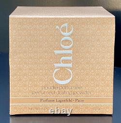 Chloe Lagerfeld 6oz / 170g Perfumed Dusting Powder NEW Vintage in Sealed Box