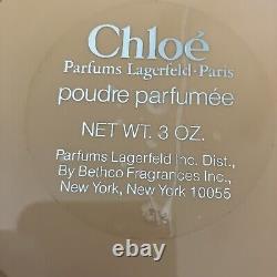 Chloe Perfume Lagerfeld Poudre Perfumer Dusting Powder 2.6 oz No Box
