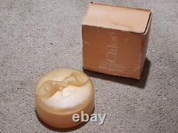 Chloe Perfumed Dusting Power 6oz Made in USA Vintage Opened/Damaged Box