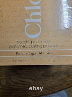 Chloe vintage perfumed dusting powder 6 oz 170 G Brand new. Sealed See Pics