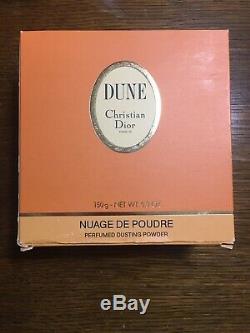 Christian Dior Dune Perfumed Dusting Powder 150 Grams 5.3 Oz. Discontinued Open