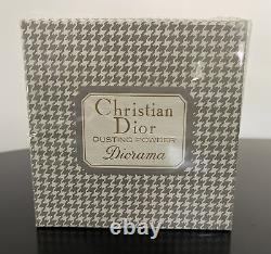 Christian Dior Dusting Powder DIORAMA NOS Sealed 8 OZ RARE