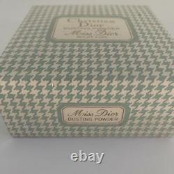 Christian Dior MISS DIOR 4 OZ Perfumed Body Dusting Powder New In Box Vintage