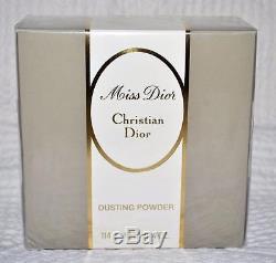 Christian Dior MISS DIOR Perfumed BATH BODY Dusting POWDER 4 oz Rare FREE SHIP