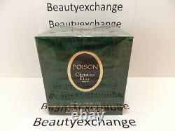 Christian Dior Paris Poison Perfume Dusting Body Powder 7 oz Sealed Box