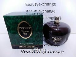 Christian Dior Paris Poison Perfume Dusting Body Powder 7 oz Sealed Boxed