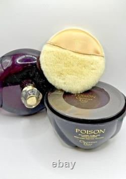 Christian Dior Poison 200g/7oz Perfumed Dusting Powder Women Vintage