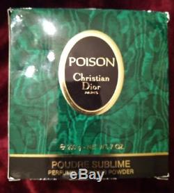 Christian Dior Poison Perfumed Dusting Powder 7 oz