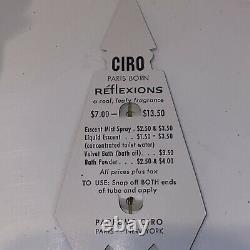 Ciro Reflexions Esscent Perfume 1 oz Sealed Dusting Powder 5.0 Oz. 1 Tester Vtg