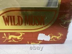 Coty Wild Musk Gift Set Spray Cologne 1.5 fl oz & Dusting Powder 4 oz VTG NOS
