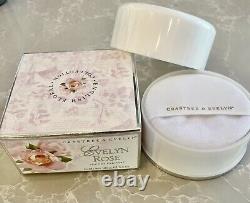 Crabtree & Evelyn Evelyn Rose Perfumed Dusting Powder 3.4 oz With Puff NEW