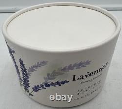 Crabtree & Evelyn Lavender Dusting Powder & Puff, 3oz / 85g, BRAND NEW, SEALED