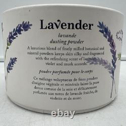 Crabtree & Evelyn Lavender Dusting Powder & Puff, 3oz / 85g, BRAND NEW, SEALED