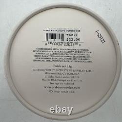 Crabtree & Evelyn Lavender Dusting Powder & Puff, 3oz / 85g, BRAND NEW, SEALED