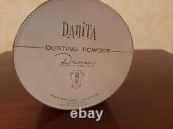 DANITA by Dana for Women 4 1/4 oz Perfumed Dusting Powder Unused with Puff