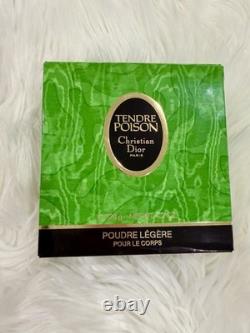 DIOR TENDRE POISON Perfumed Dusting Body Powder 4.2 Oz Christian Dior -Free Ship