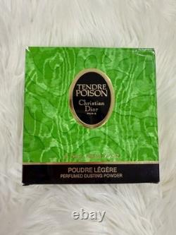 DIOR TENDRE POISON Perfumed Dusting Body Powder 4.2 Oz Christian Dior -Free Ship