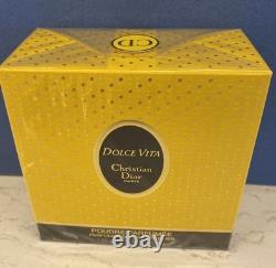 DOLCE VITA CHRISTIAN DIOR POUDRE PARFUMEE 120 g/4.2 oz Dusting Powder Sealed