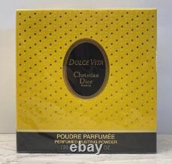 DOLCE VITA CHRISTIAN DIOR POUDRE PARFUMEE 120 g/4.2 oz Dusting Powder Sealed