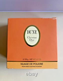 DUNE BY CHRISTIAN DIOR perfumed dusting powder 150g 5.3 oz Sealed Powder in Box