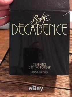 Decadence By Decadence Women Perfume Silkening Dusting Powder 6.0 oz / 170 g NIB