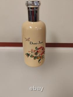 Demi-Jour Perfumed Dusting Body Powder In Plastic Jar 4.5 oz/125g very rare
