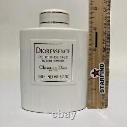 Dioressence 5.2 oz Dusting Powder Christian Dior Perfumed Paris Vintage READ