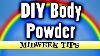 Diy Deodorant Body Powder