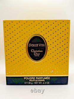 Dolce Vita By Christian Dior 120g Perfumed Dusting Powder (new With Box)