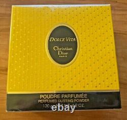 Dolce Vita By Christian Dior Perfumed Dusting Powder 4.2 Oz Brand New Very Rare