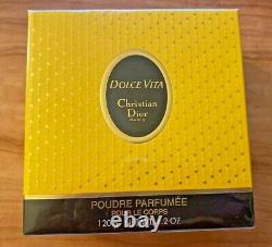 Dolce Vita By Christian Dior Perfumed Dusting Powder 4.2 Oz Brand New Very Rare
