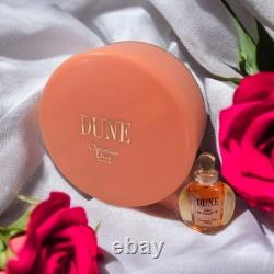 Dune Perfumed Dusting Powder by Christian Dior No 15532 -5.3oz/150g and Mini EDT