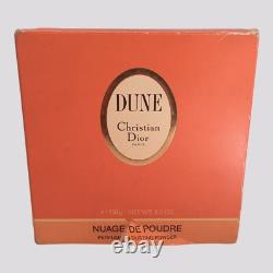 Dune Perfumed Dusting Powder by Christian Dior No 15532 -5.3oz/150g and Mini EDT Dune Perfumed Dusting Powder by Christian Dior No 15532 -5.3oz/150g and Mini EDT