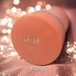 Dune Perfumed Dusting Powder by Christian Dior No 15532 -5.3oz/150g and Mini EDT