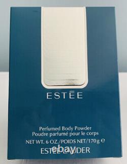 ESTEE By Estée Lauder NEW 6 oz. PERFUMED BODY POWDER & PUFF Dusting Talc SEALED