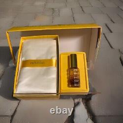 ESTEE LAUDER AZUREE DUSTING BODY POWDER 8102 Powder Puff Vanity Case & Perfume